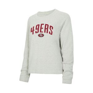 Concepts Sports Women's Top Sweater Sz S NFL Ultra Medium Grey Heather A655720